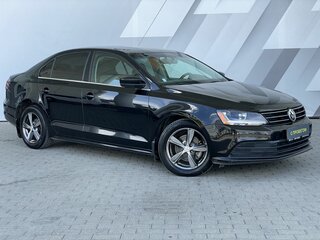 2017 Volkswagen Jetta VI Рестайлинг, чёрный, 1288000 рублей, вид 3