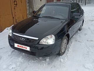 2009 Lada (ВАЗ) Priora I, чёрный, 450000 рублей, вид 1