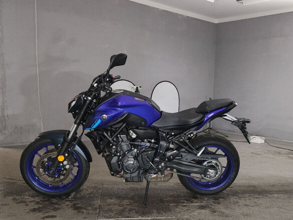 2024 Yamaha MT-07 (FZ-07), синий