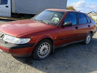 1996 Saab 900 II, красный, 200000 рублей, вид 5