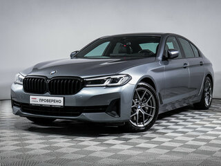 2020 BMW 5 серии 530i xDrive VII (G30/G31/G38) Рестайлинг, серый, 4851495 рублей, вид 1
