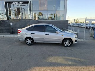 2016 Lada (ВАЗ) Granta I, серебристый, 340000 рублей, вид 4