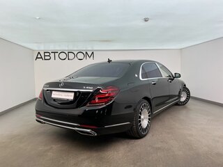 2017 Mercedes-Benz Maybach S-Класс 450 I (X222) Рестайлинг, чёрный, 5350000 рублей, вид 2