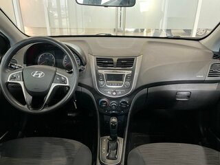 2015 Hyundai Solaris I Рестайлинг, синий, 555000 рублей, вид 5