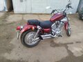 1993 Yamaha XV400 Virago, пурпурный, 255000 рублей - вид 1