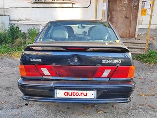 2008 Lada (ВАЗ) 2115, чёрный, 140000 рублей, вид 3