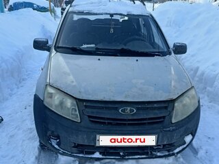 2014 Lada (ВАЗ) Granta I, серебристый, 170000 рублей, вид 1