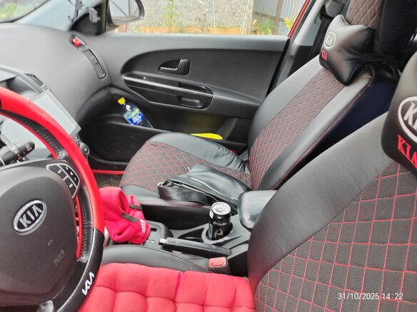 2008 Kia Ceed I, красный, 580000 рублей - вид 7