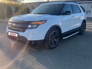 2013 Ford Explorer Sport V, белый, 1850000 рублей, вид 1