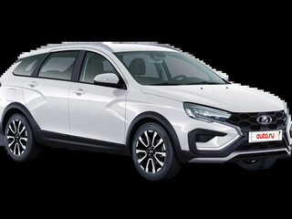 2026 Lada (ВАЗ) Vesta SW Cross I Рестайлинг (NG), белый, 2023000 рублей, вид 4