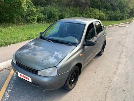 2008 Lada (ВАЗ) Kalina I, серый, 114000 рублей, вид 1