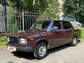 2007 Lada (ВАЗ) 2107, пурпурный, 180000 рублей, вид 1