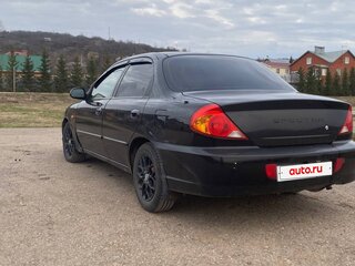 2009 Kia Spectra I Рестайлинг 2, чёрный, 425000 рублей, вид 1