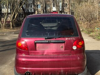 2005 Daewoo Matiz I Рестайлинг, красный, 70000 рублей, вид 4