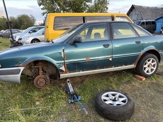 1993 Audi 80 V (B4), зелёный, 80000 рублей, вид 5