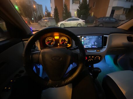2006 Kia Rio II, зелёный, вид 4