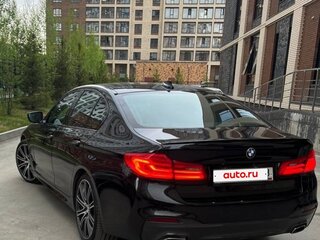 2018 BMW 5 серии 530i VII (G30/G31/G38), чёрный, 4150000 рублей, вид 3