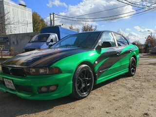 2001 Mitsubishi Aspire, белый, 450000 рублей, вид 1