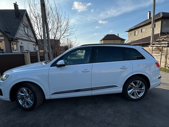 2019 Audi Q7 II (4M), белый, 4200000 рублей - вид 5