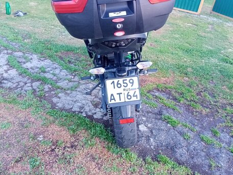 2017 Kawasaki Versys 650, чёрный, 450000 рублей, вид 4