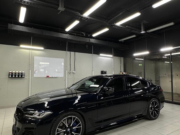 2020 BMW 5 серии 540d xDrive VII (G30/G31/G38) Рестайлинг, синий, 5500000 рублей - вид 10