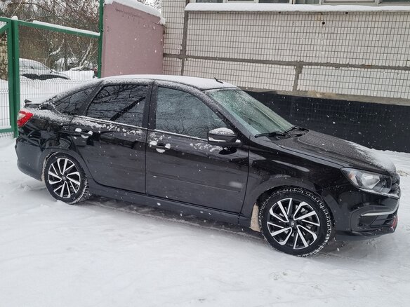 2023 Lada (ВАЗ) Granta Sport I Рестайлинг, чёрный - вид 8