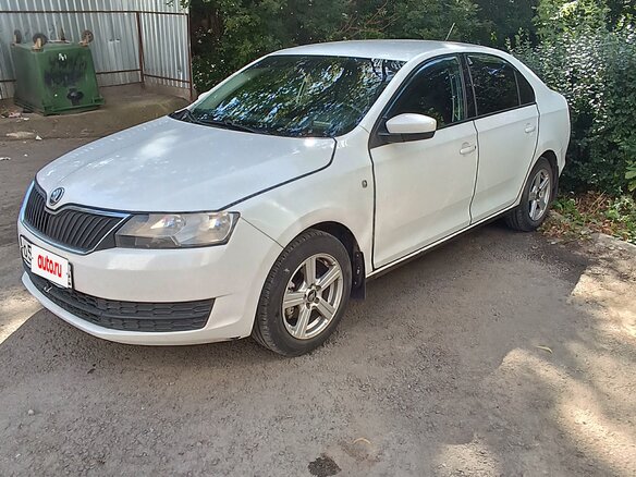 2016 Skoda Rapid I, белый, 900000 рублей