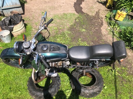 1983 Урал M-67, зелёный, 125000 рублей, вид 2