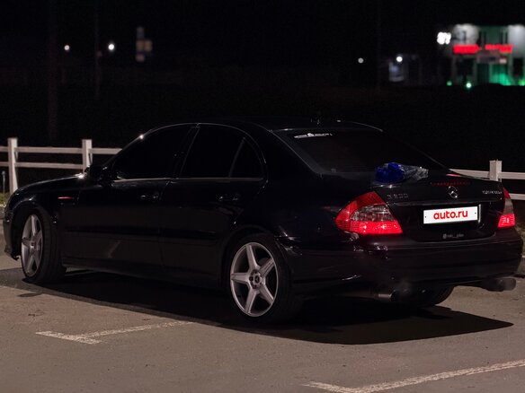 2007 Mercedes-Benz E-Класс 200 III (W211, S211) Рестайлинг, чёрный, 1390000 рублей - вид 13