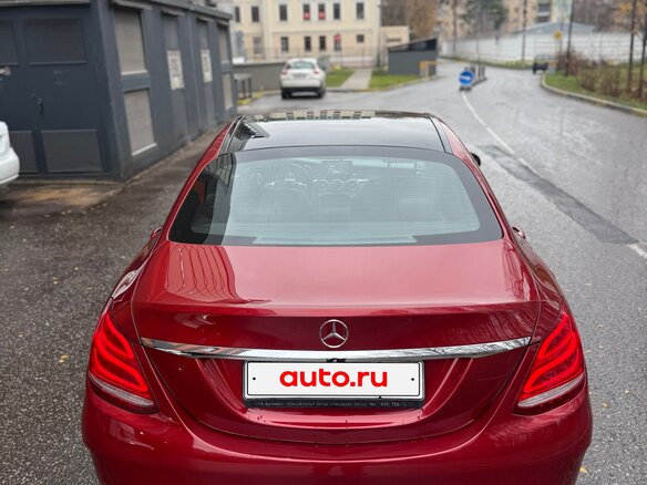 2017 Mercedes-Benz C-Класс 180 9G-TRONIC IV (W205), красный, 1900000 рублей - вид 6