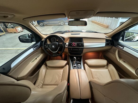 2009 BMW X5 30i II (E70), синий, 1650000 рублей - вид 6
