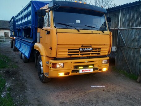 2011 КамАЗ 65116, жёлтый, 3400000 рублей, вид 1