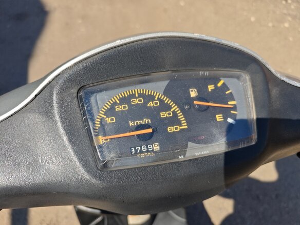 2000 Suzuki Lets 2, серебристый, 45000 рублей - вид 6