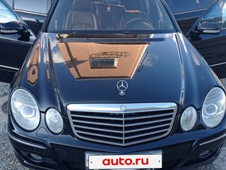 2007 Mercedes-Benz E-Класс 200 III (W211, S211) Рестайлинг, чёрный, 900000 рублей, вид 2