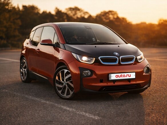 2014 BMW i3 REX 60Ah I (I01), оранжевый - вид 6