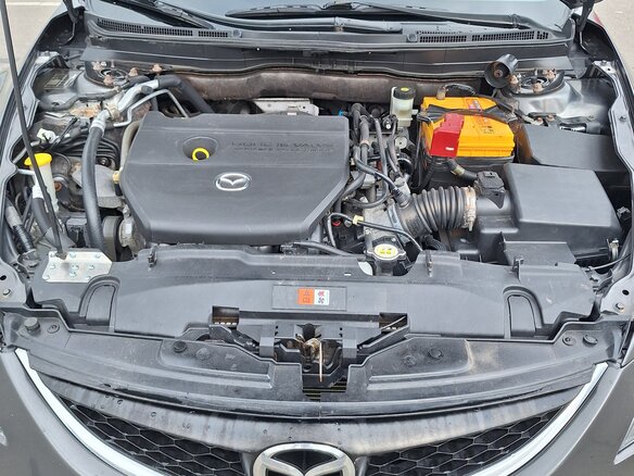 2009 Mazda 6 II (GH) Рестайлинг, серый, 1080000 рублей - вид 12