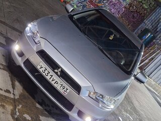 2007 Mitsubishi Lancer X, серебристый, 650000 рублей, вид 3
