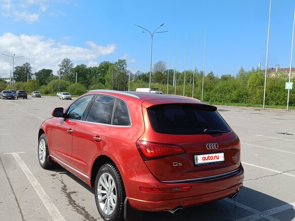 2016 Audi Q5 I (8R) Рестайлинг, красный, 2200000 рублей - вид 5