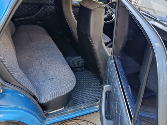 2001 Lada (ВАЗ) 2107, синий, 170000 рублей - вид 7