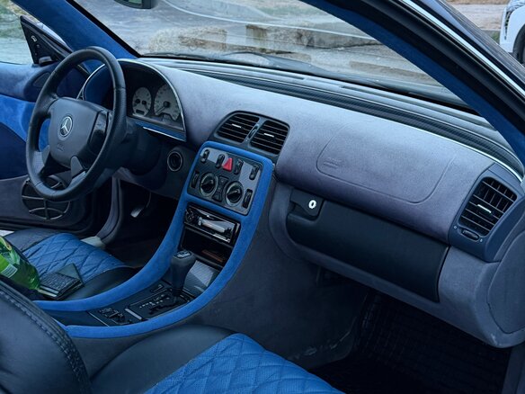 1997 Mercedes-Benz CLK-Класс 230 I (W208), синий, 585000 рублей - вид 14