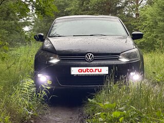 2011 Volkswagen Polo V, чёрный, 850000 рублей, вид 1