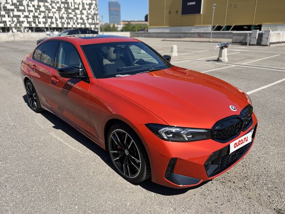 2022 BMW 3 серии M340i xDrive VII (G2x) Рестайлинг, красный, 8200000 рублей - вид 6
