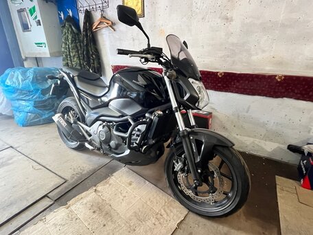 2014 Honda NC 750S, чёрный, 525000 рублей, вид 1