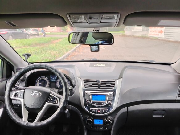 2013 Hyundai Solaris I, серый, 820000 рублей - вид 11