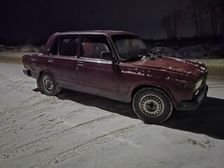2005 Lada (ВАЗ) 2107, пурпурный, 55000 рублей, вид 4
