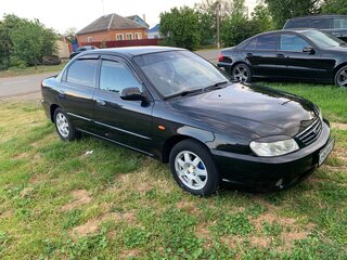 2008 Kia Spectra I Рестайлинг 2, чёрный, 380000 рублей, вид 1