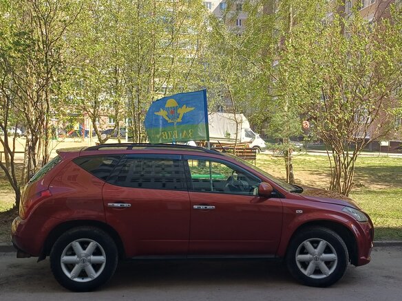 2007 Nissan Murano I (Z50), красный, 720000 рублей - вид 2