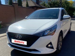2020 Hyundai Solaris II Рестайлинг, белый, 1340000 рублей, вид 2