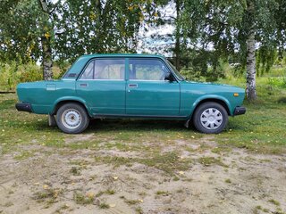 2005 Lada (ВАЗ) 2107, зелёный, 160000 рублей, вид 4