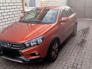2018 Lada (ВАЗ) Vesta Cross I, оранжевый, 850000 рублей, вид 1